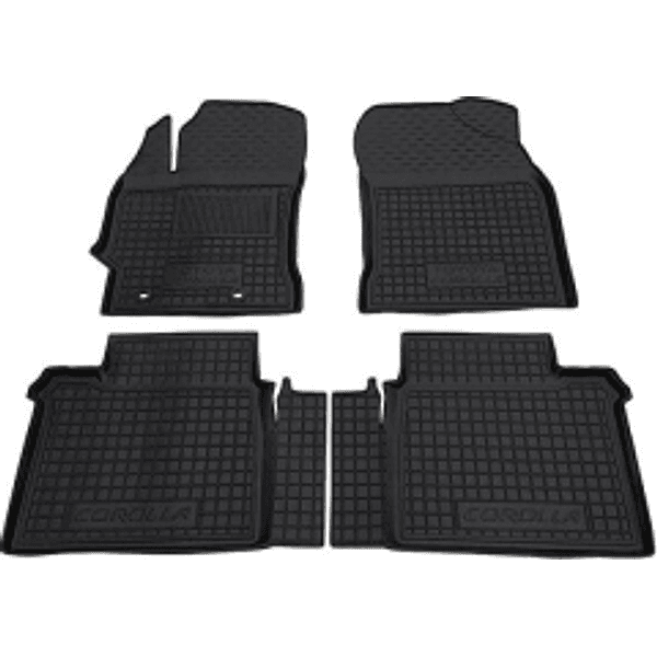 Tappetini di gomma su misura per Toyota Corolla (E170) (2013-2018) in Tappetini antiscivolo Autooggetti.it - Roma, commercioVirtuoso.it