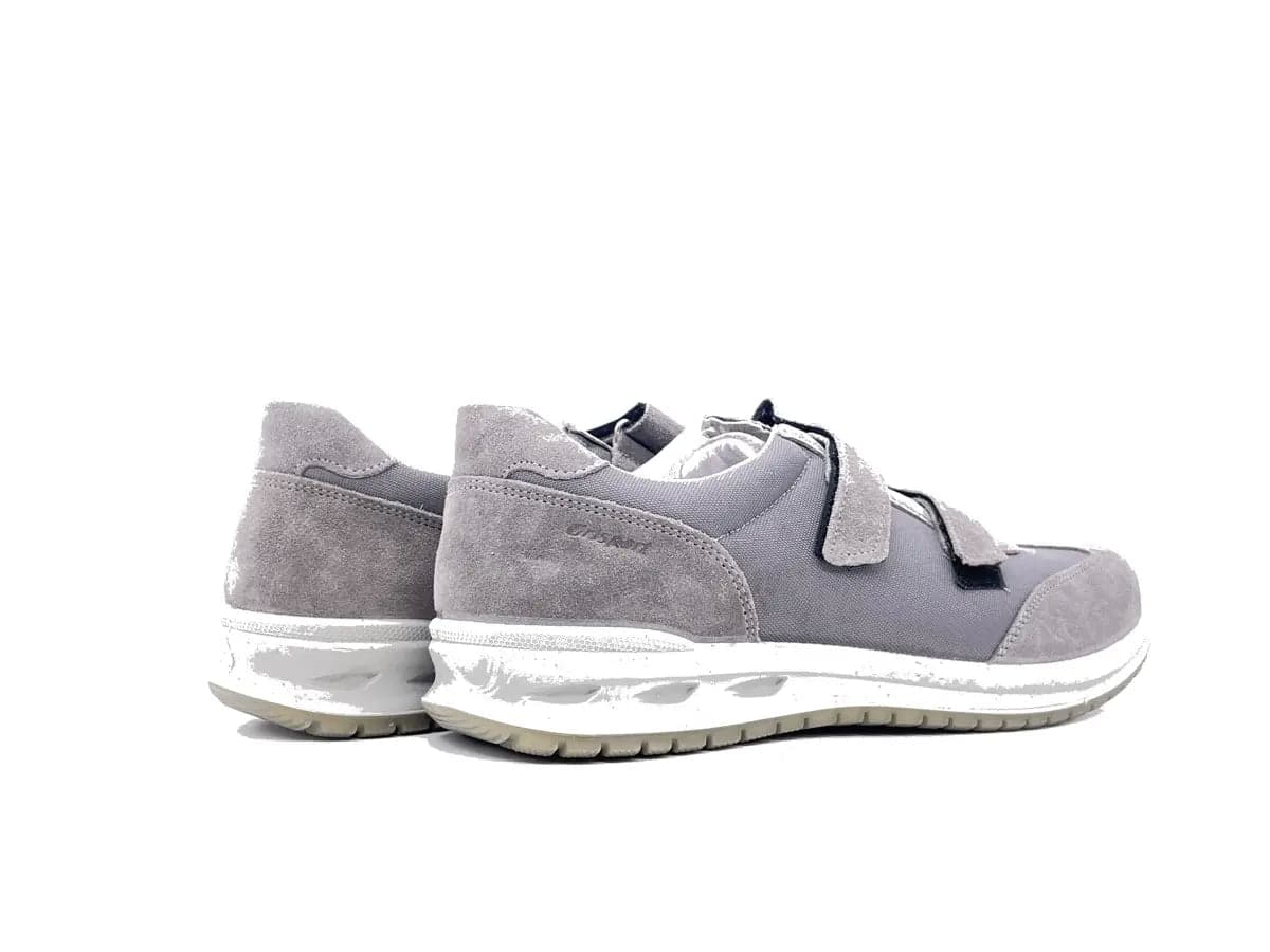 GRISPORT ACTIVE Sneaker uomo doppio strappo in nubuk grigio 43029V34 in Scarpe stringate basse Calzature Durello - Agna, commercioVirtuoso.it