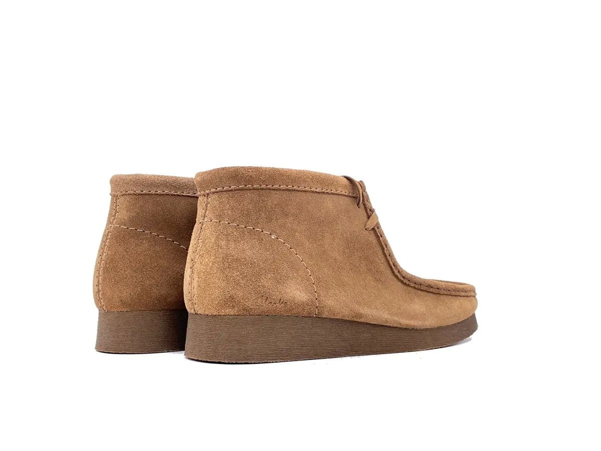 CLARKS Uomo Wallabee Boot2 Brown in Stivali Calzature Durello - Agna, commercioVirtuoso.it