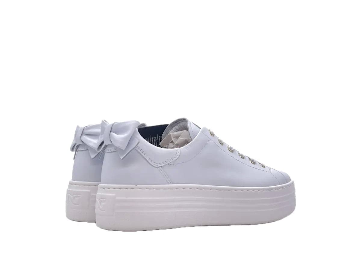 NERO GIARDINI Sneaker Donna Skipper Bianco in Sneaker casual Calzature Durello - Agna, commercioVirtuoso.it