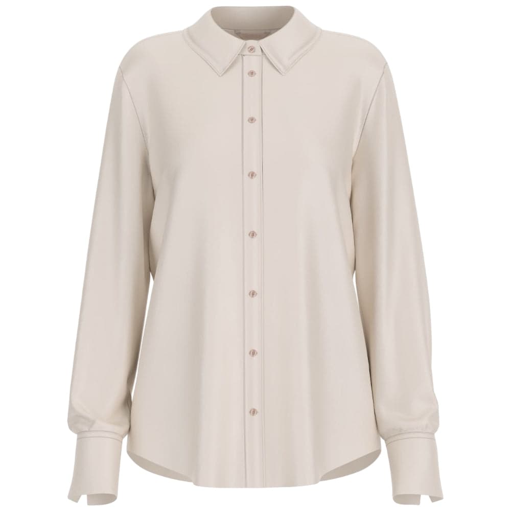 Guess camicia vaniglia CONCETTA W5YH03WF1T2G1F7 in Bluse e camicie Prodotti di Classe - Nocera Superiore, commercioVirtuoso.it