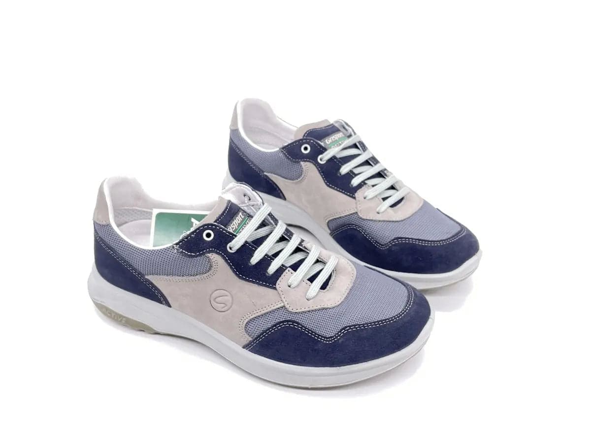 GRISPORT Sneaker Uomo Hector Vesuvio Blu in Sneaker casual Calzature Durello - Agna, commercioVirtuoso.it