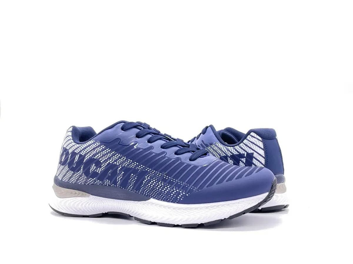 DUCATI Sneaker uomo Balderico 4 tessuto Navy White in Sneaker casual Calzature Durello - Agna, commercioVirtuoso.it