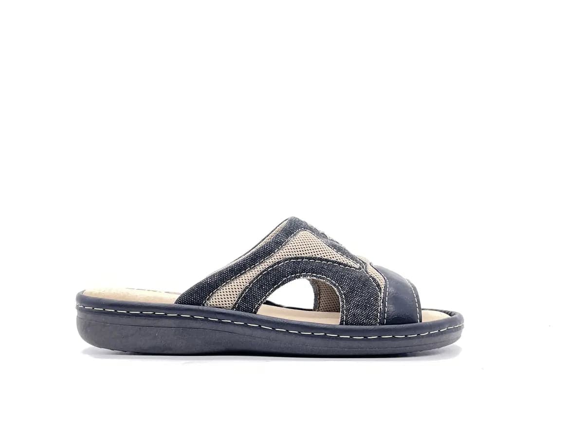 SERGO Ciabatte aperte in pelle da uomo in Infradito Calzature Durello - Agna, commercioVirtuoso.it