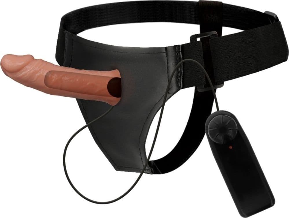 Dildo Strap-on Vibrante HARNESS ATTRACTION BENNY 15cm in Strap-on Sexy Tentazioni - Siracusa, commercioVirtuoso.it