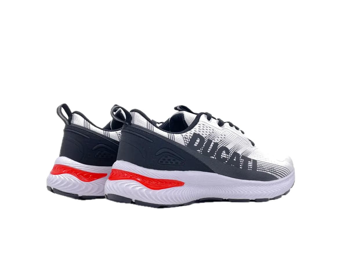 DUCATI Sneaker uomo Phantom White Black in Sneaker casual Calzature Durello - Agna, commercioVirtuoso.it