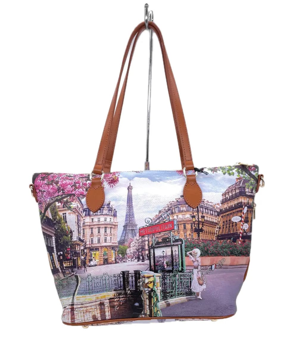 YNOT Borsa Shopping donna YES Emily in Paris in Borse a spalla Calzature Durello - Agna, commercioVirtuoso.it