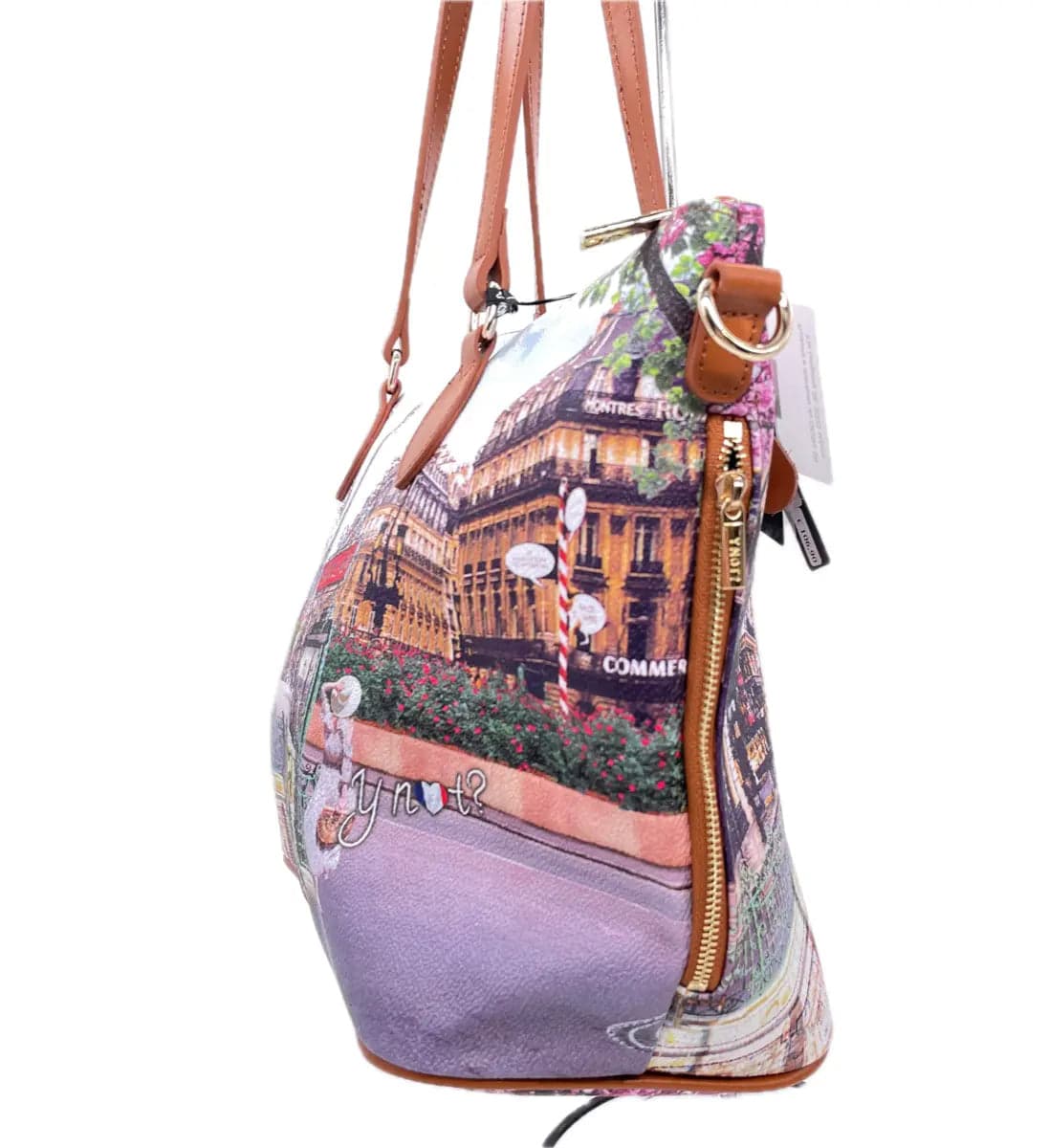 YNOT Borsa Shopping donna YES Emily in Paris in Borse a spalla Calzature Durello - Agna, commercioVirtuoso.it