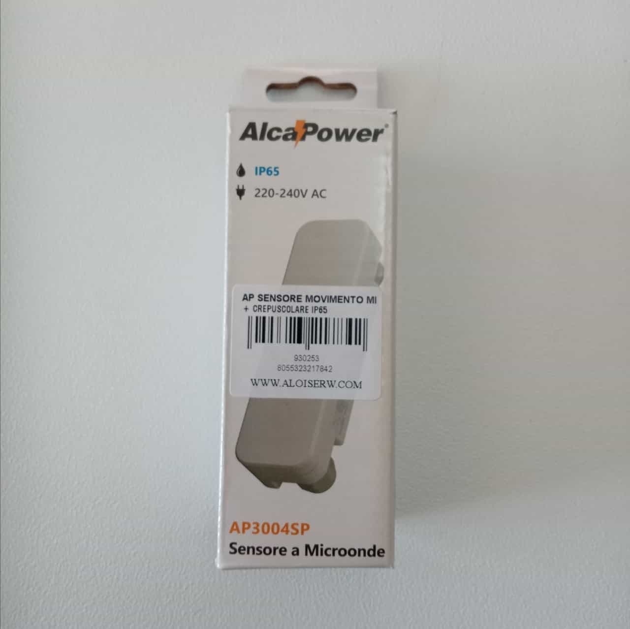Alca Power sensore di movimento microonde e crepuscolare IP65 in Rilevatori di movimento Aloiserw.com - Altomonte, commercioVirtuoso.it