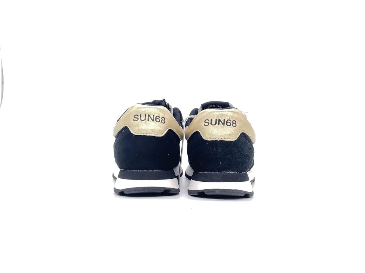 SUN68 Sneaker bambina GIRL'S ALLY SOLID Z43402K11 nera e oro in Sneaker casual Calzature Durello - Agna, commercioVirtuoso.it