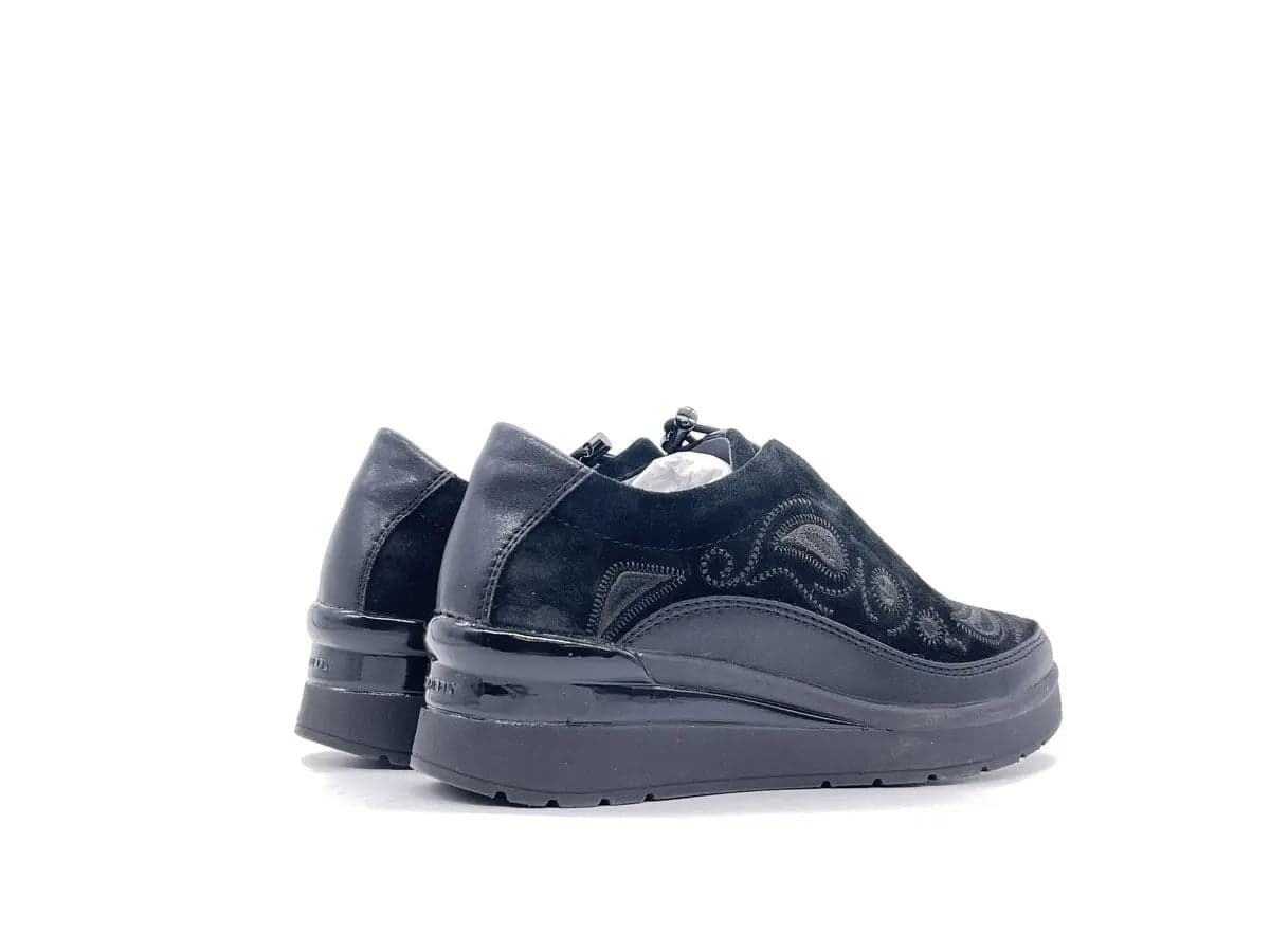 STONEFLY Sneaker donna CREAM 21 velour nero 219980 000 in Sneaker casual Calzature Durello - Agna, commercioVirtuoso.it