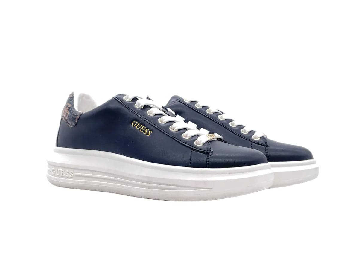 GUESS Sneaker Donna Nero Loggato in Sneaker casual Calzature Durello - Agna, commercioVirtuoso.it