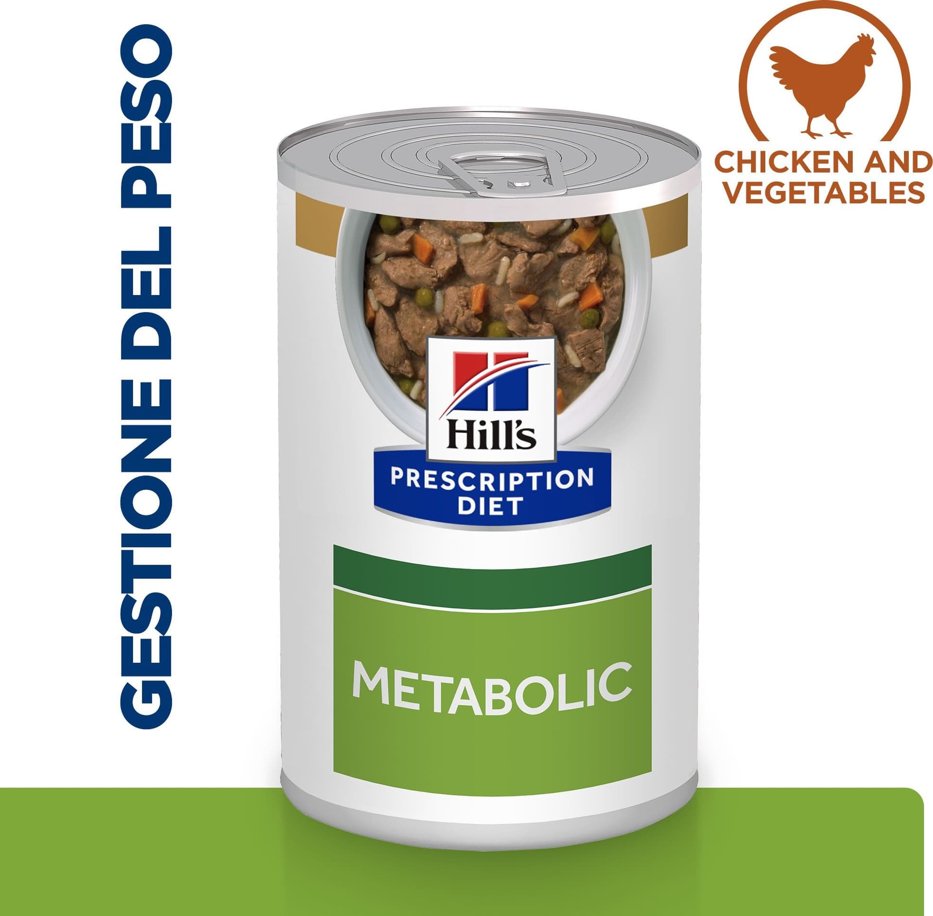 Hill's Prescription Diet Metabolic umido Cani Adulti pollo e verdure 354 gr in Secco 101 Market - Poggibonsi, commercioVirtuoso.it