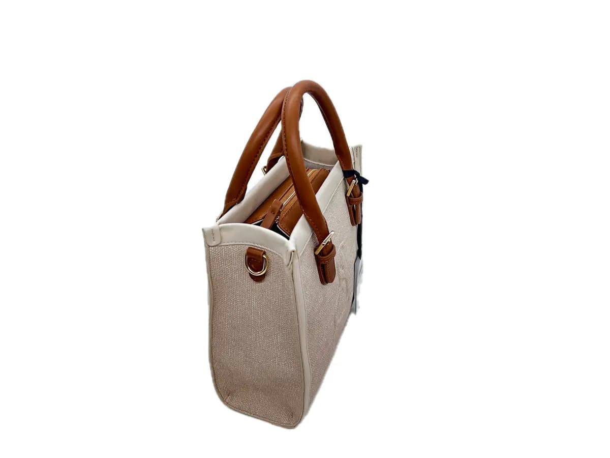 L'ATELIER DU SAC Borsa a mano donna RIVE GAUCHE PETITE BLANCHE Beige in Borse a mano Calzature Durello - Agna, commercioVirtuoso.it