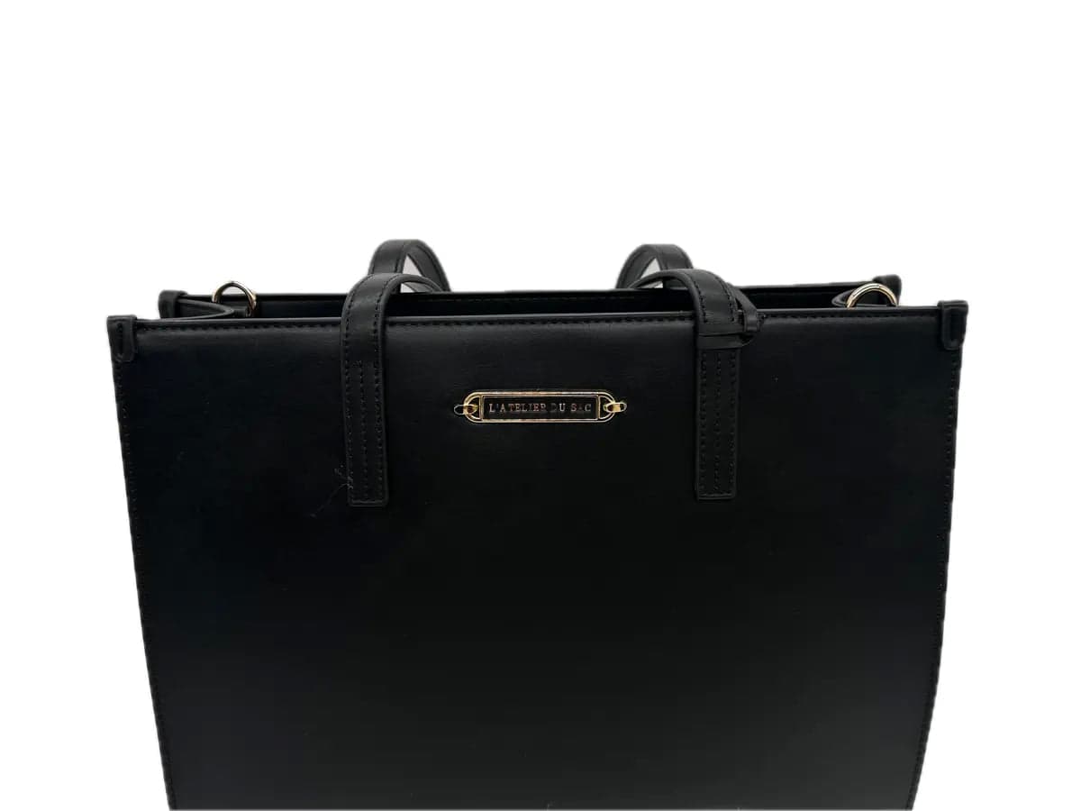 L'ATELIER DU SAC Borsa a spalla donna DE RIEN PAULETTE Nero in Borse a spalla Calzature Durello - Agna, commercioVirtuoso.it