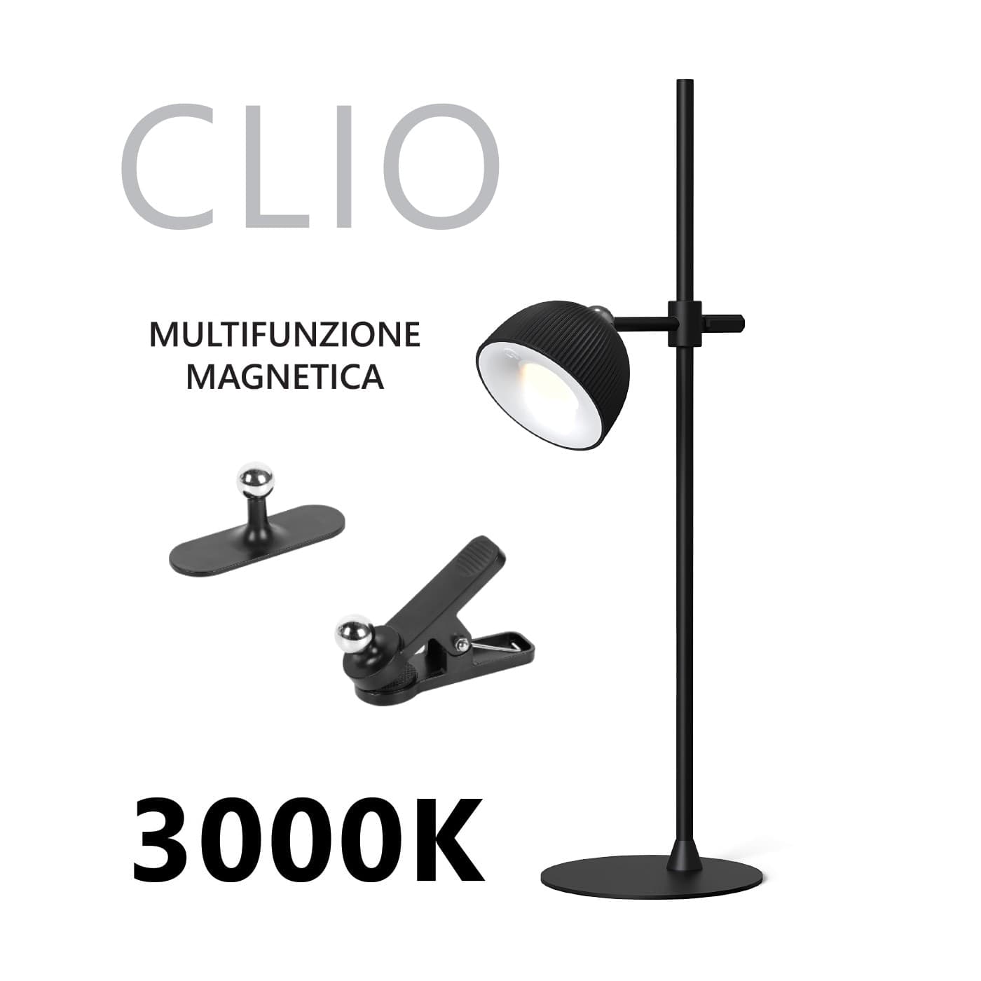 Alca Power Clio lampada da tavolo ricaricabile da 2,5W 180lm 3 in 1 portatile in Lampade da tavolo e abat-jour Aloiserw.com - Altomonte, commercioVirtuoso.it