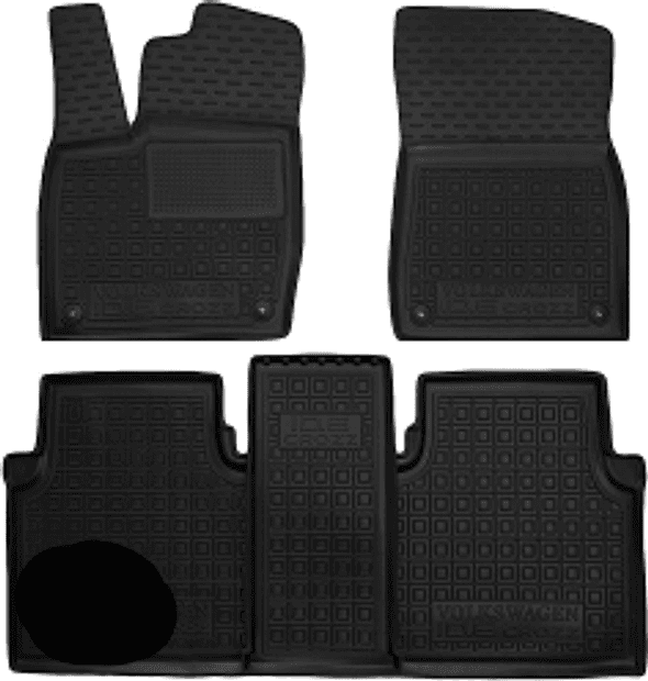 Set Tappetini Di Gomma Su Misura Per Volkswagen ID.6 Crozz (2021+) in Tappetini antiscivolo Autooggetti.it - Roma, commercioVirtuoso.it