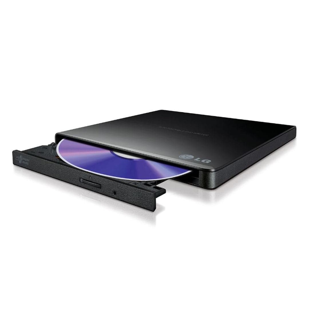 MASTERIZZATORE DVD ESTERNO DL LG SLIM GP57EB40 BLACK in prodotto Save The Money - Rimini, commercioVirtuoso.it