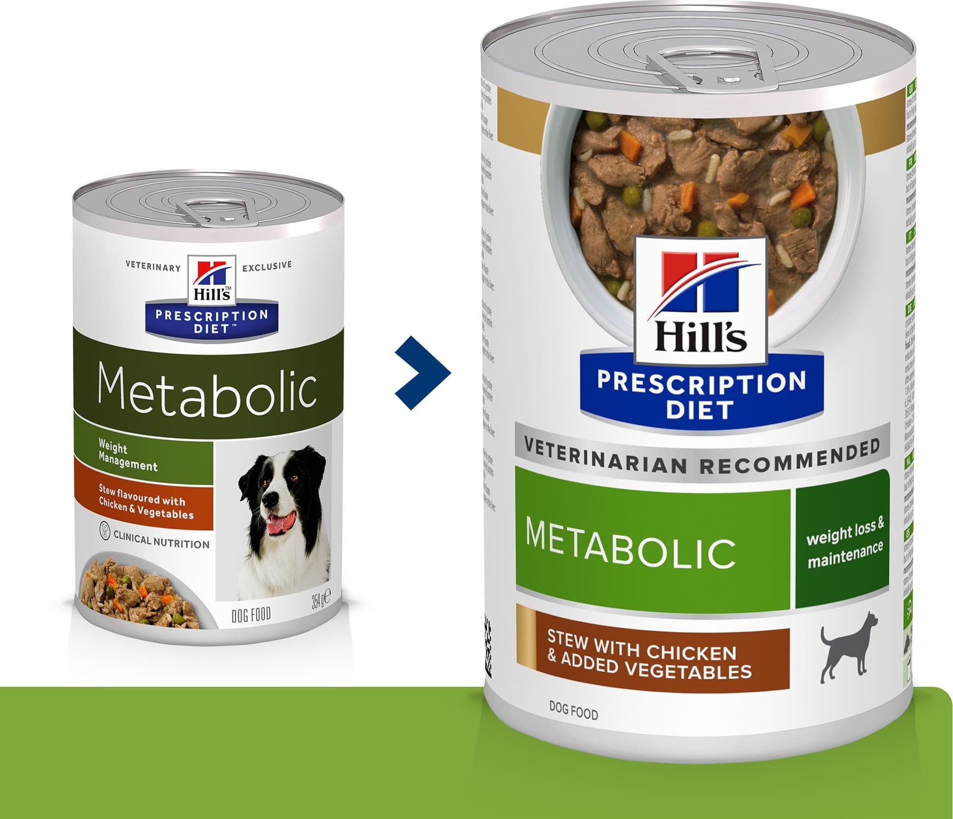 Hill's Prescription Diet Metabolic umido Cani Adulti pollo e verdure 354 gr in Secco 101 Market - Poggibonsi, commercioVirtuoso.it