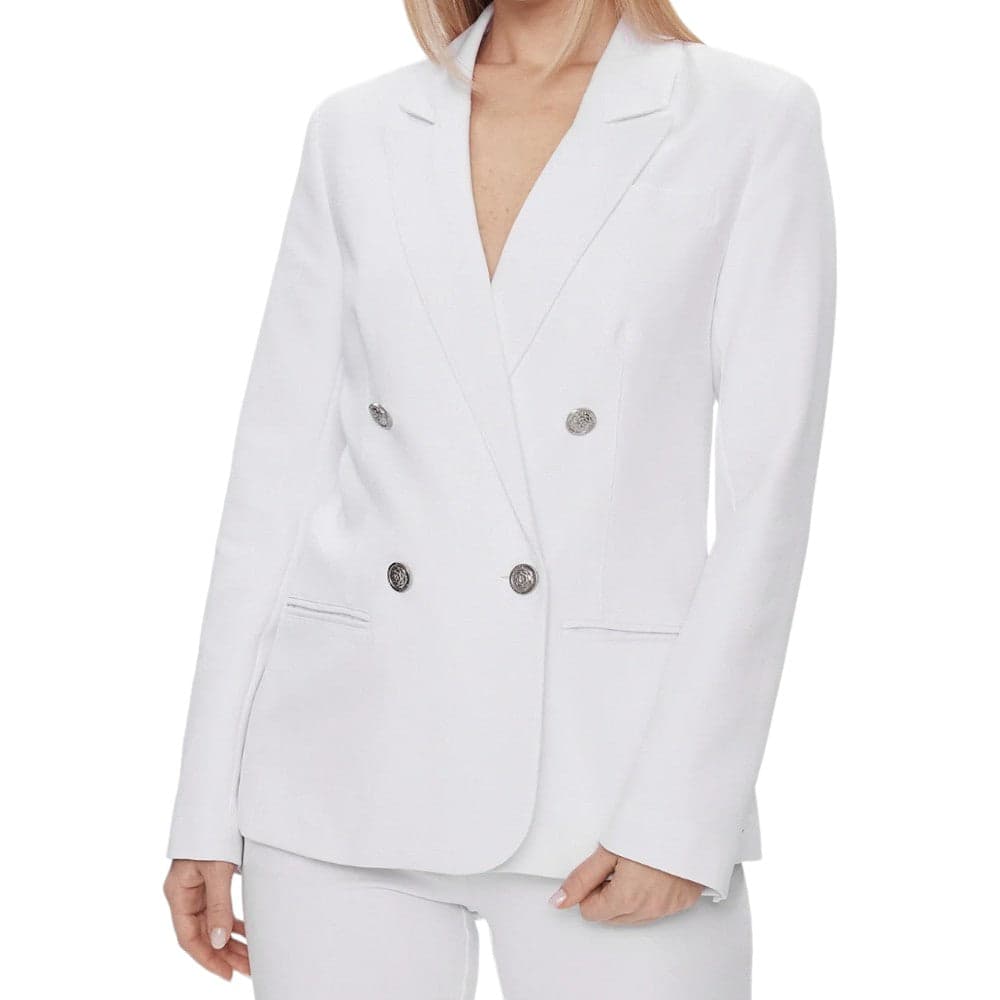 Guess giacca blazer bianca Amanda W4RN41 WFWX2