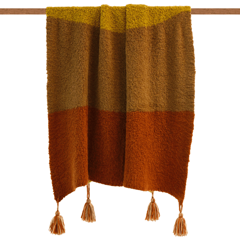Plaid lana bouclé Grace Collezione Casa in Coperte Collezione Casa - Trebisacce, commercioVirtuoso.it
