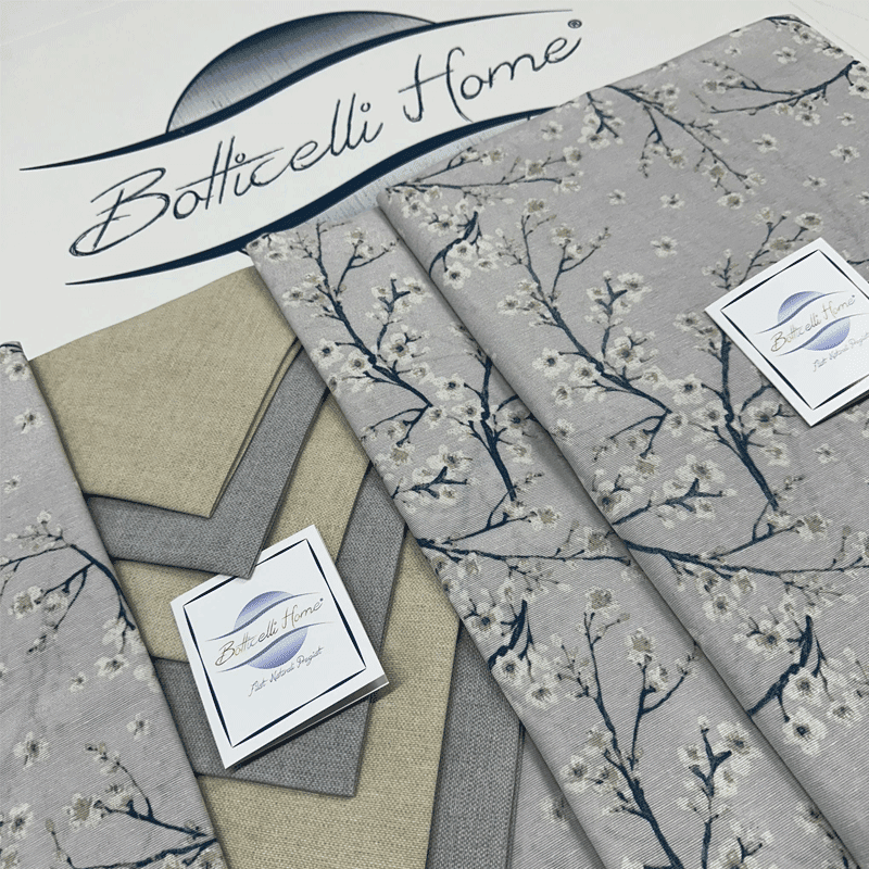 Tovaglia da tavolo Fiori di Pesco Botticelli Home in Tovaglie Collezione Casa - Trebisacce, commercioVirtuoso.it