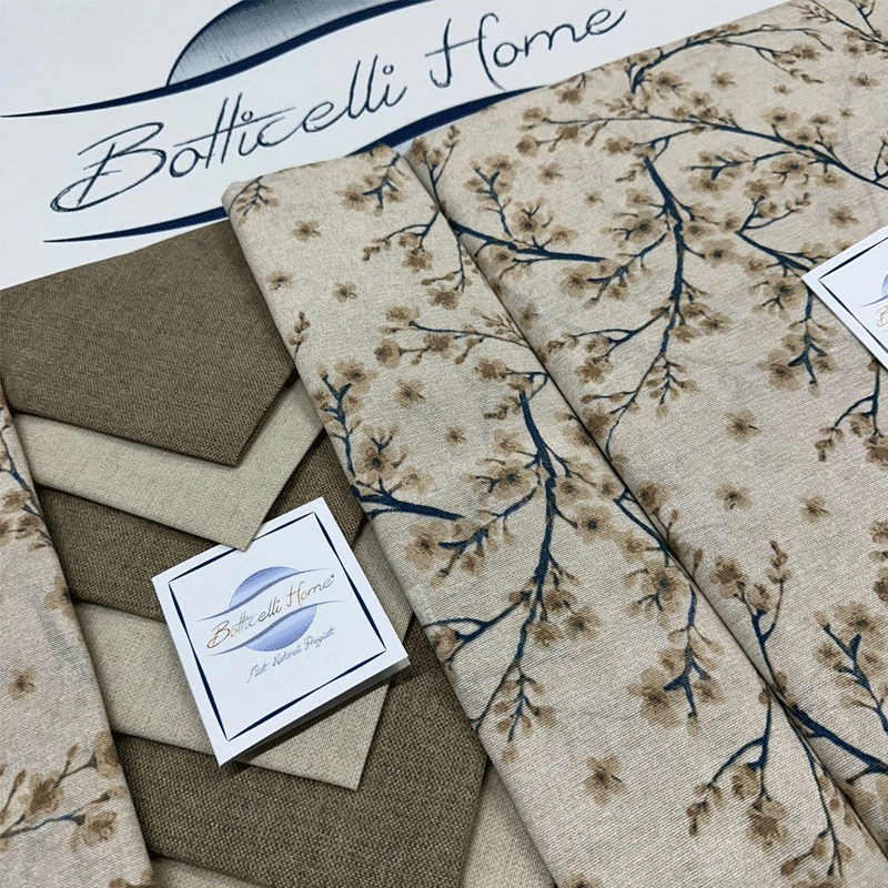 Tovaglia da tavolo Fiori di Pesco Botticelli Home in Tovaglie Collezione Casa - Trebisacce, commercioVirtuoso.it