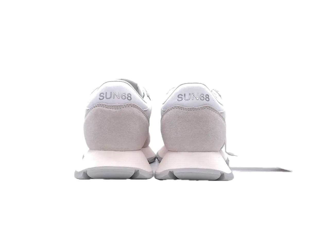 SUN 68 ALLY GLITTER TEXTILE Sneakers donna bianche glitter in Sneaker casual Calzature Durello - Agna, commercioVirtuoso.it