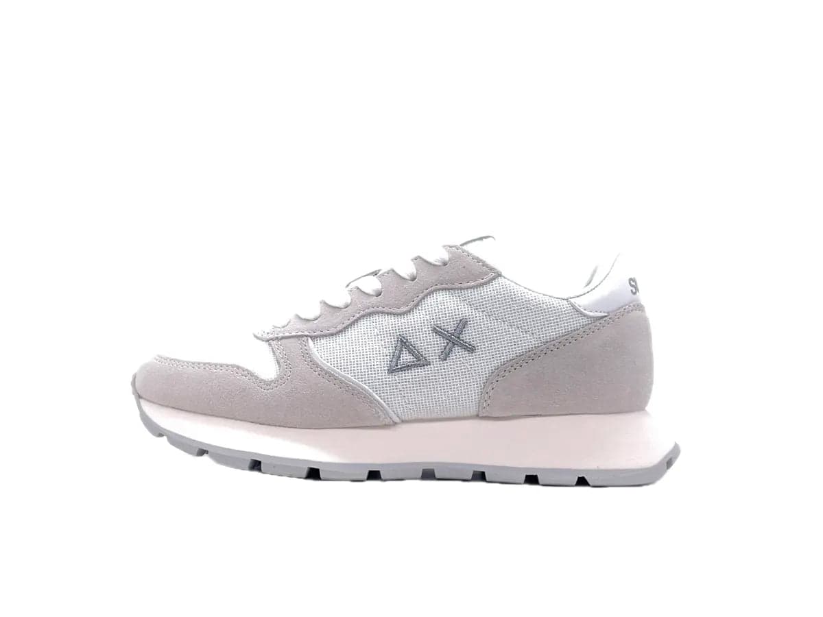 SUN 68 ALLY GLITTER TEXTILE Sneakers donna bianche glitter in Sneaker casual Calzature Durello - Agna, commercioVirtuoso.it