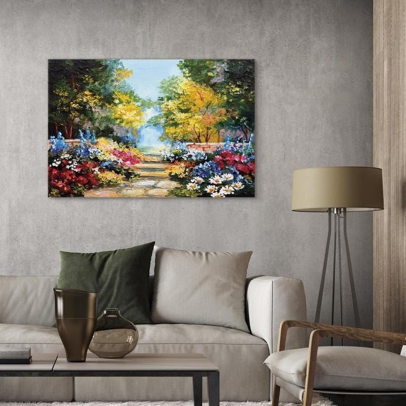 Quadro The Flowers Alley in Poster e stampe Collezione Casa - Trebisacce, commercioVirtuoso.it
