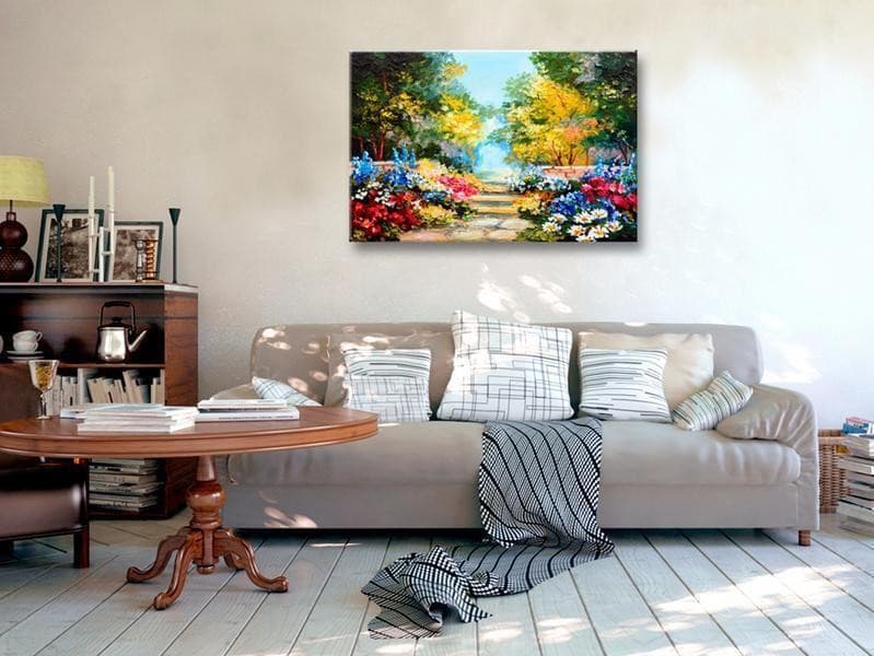 Quadro The Flowers Alley in Poster e stampe Collezione Casa - Trebisacce, commercioVirtuoso.it