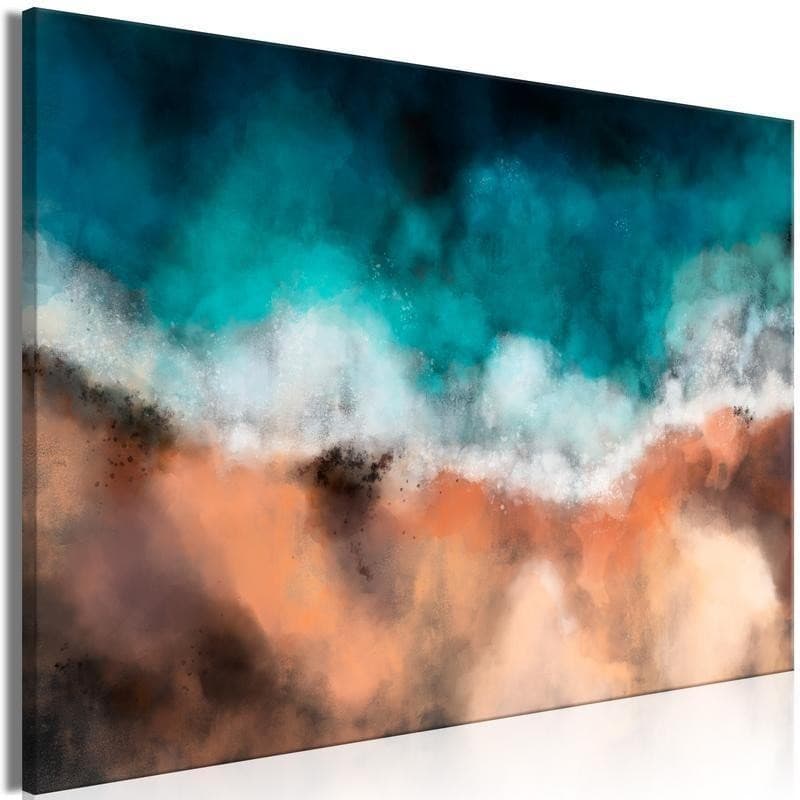 Quadro - Waves in the Sand (1 Part) Wide in Dipinti Collezione Casa - Trebisacce, commercioVirtuoso.it