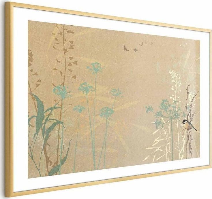 Poster - Bird on a Meadow in Poster e stampe Collezione Casa - Trebisacce, commercioVirtuoso.it
