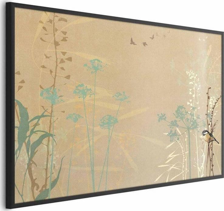 Poster - Bird on a Meadow in Poster e stampe Collezione Casa - Trebisacce, commercioVirtuoso.it