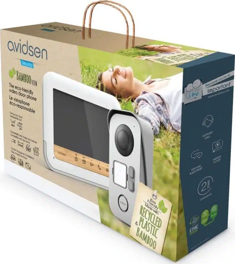 Avidsen videocitofono Bamboo View a 2 fili - con schermo da 7" portata 100 metri in Citofoni Aloiserw.com - Altomonte, commercioVirtuoso.it