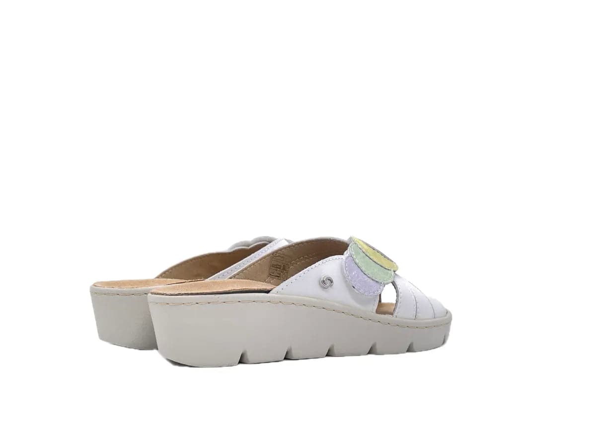 SABATINI Ciabatte Sanitarie Donna Bianco Multi in Pantofole Calzature Durello - Agna, commercioVirtuoso.it
