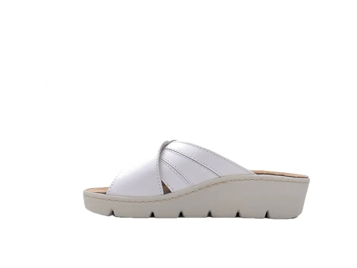 SABATINI Ciabatte Sanitarie Donna Bianco Multi in Pantofole Calzature Durello - Agna, commercioVirtuoso.it