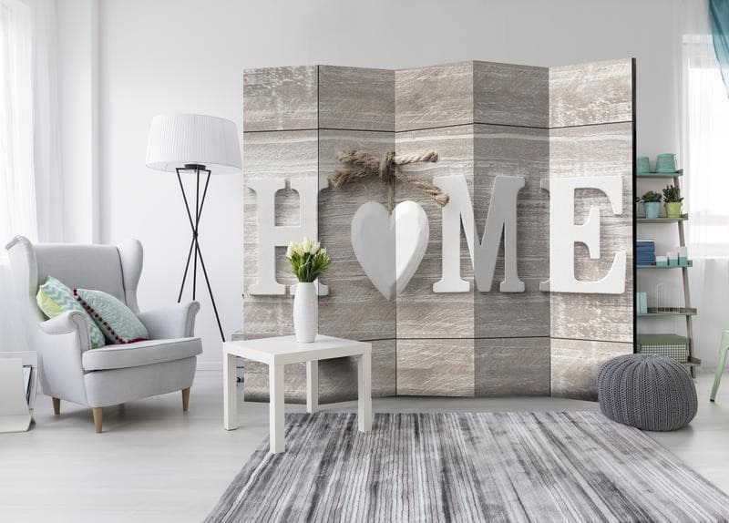 Paravento Room divider Home and heart in Paraventi Collezione Casa - Trebisacce, commercioVirtuoso.it