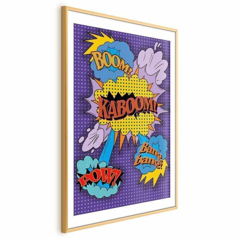 Poster - Kaboom! in Poster e stampe Collezione Casa - Trebisacce, commercioVirtuoso.it