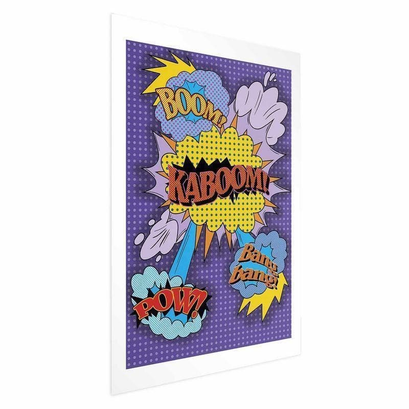 Poster - Kaboom! in Poster e stampe Collezione Casa - Trebisacce, commercioVirtuoso.it