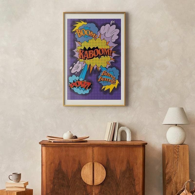 Poster - Kaboom! in Poster e stampe Collezione Casa - Trebisacce, commercioVirtuoso.it