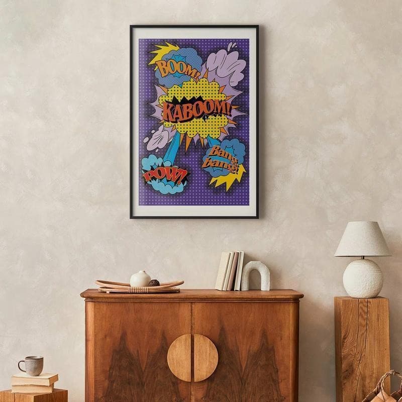 Poster - Kaboom! in Poster e stampe Collezione Casa - Trebisacce, commercioVirtuoso.it