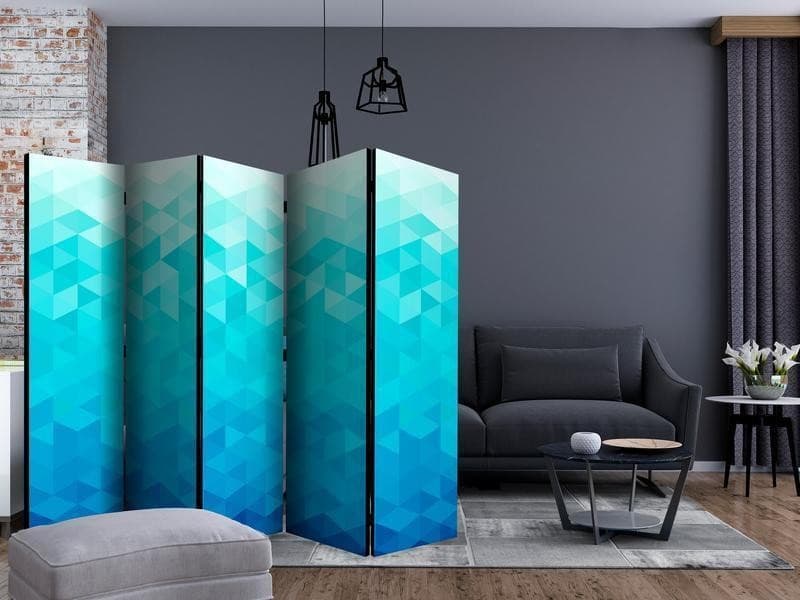 Paravento Azure pixel II [divisori da interno] in Paraventi Collezione Casa - Trebisacce, commercioVirtuoso.it
