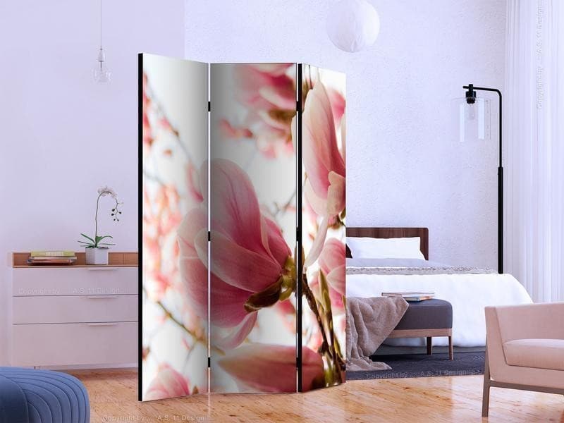 Paravento Pink magnolia [Room Dividers] in Paraventi Collezione Casa - Trebisacce, commercioVirtuoso.it