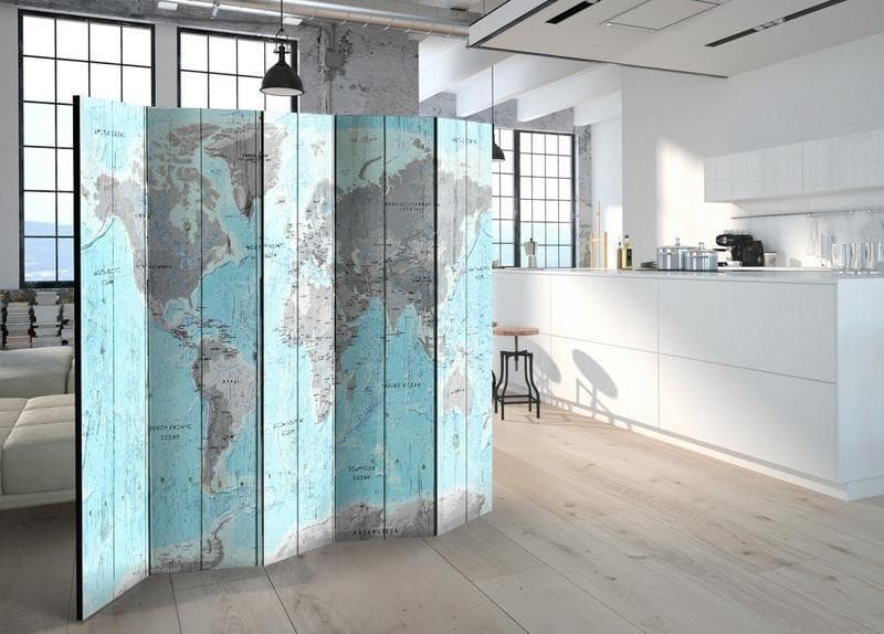 Paravento Wooden Travels [divisori da interno] in Paraventi Collezione Casa - Trebisacce, commercioVirtuoso.it