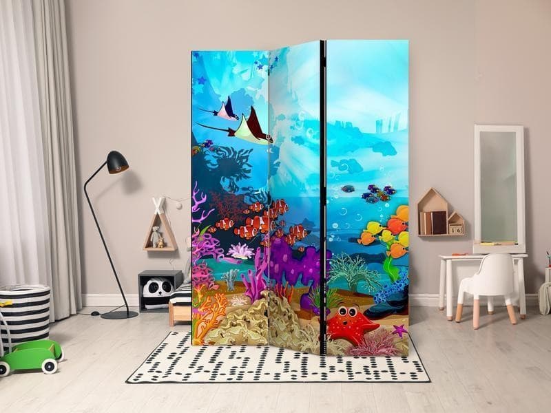Paravento Colourful Fish [divisori da interno] in Paraventi Collezione Casa - Trebisacce, commercioVirtuoso.it