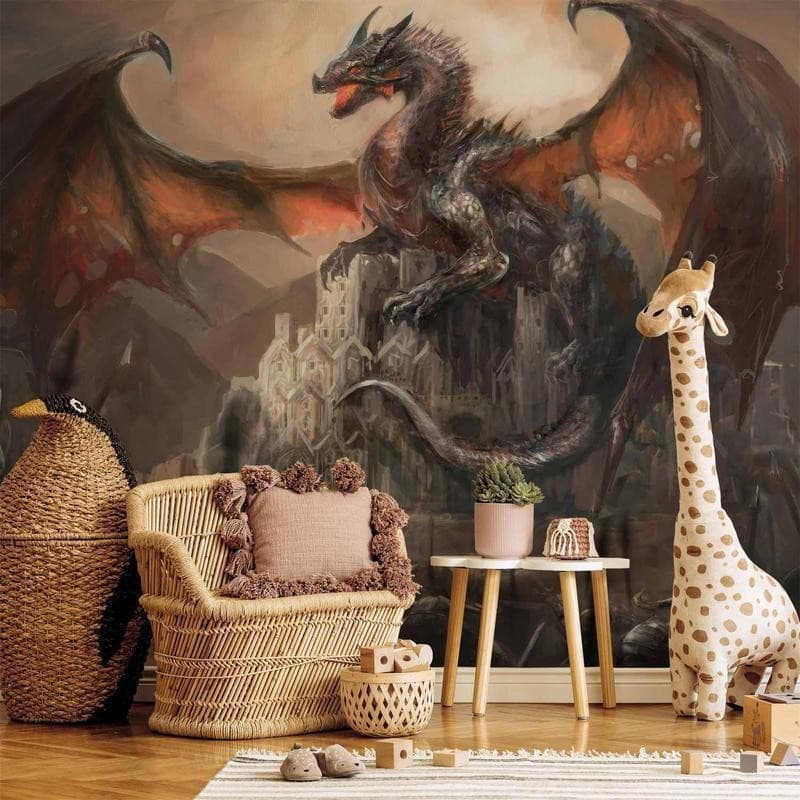 Fotomurale Dragon castle in Carta da parati Collezione Casa - Trebisacce, commercioVirtuoso.it
