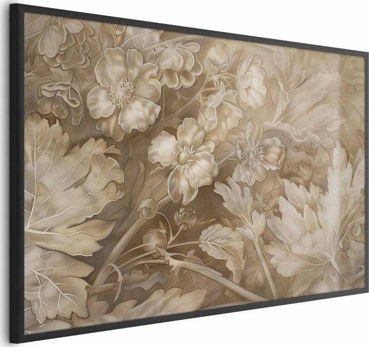 Poster - Ornamental Floral Carvings in Poster e stampe Collezione Casa - Trebisacce, commercioVirtuoso.it