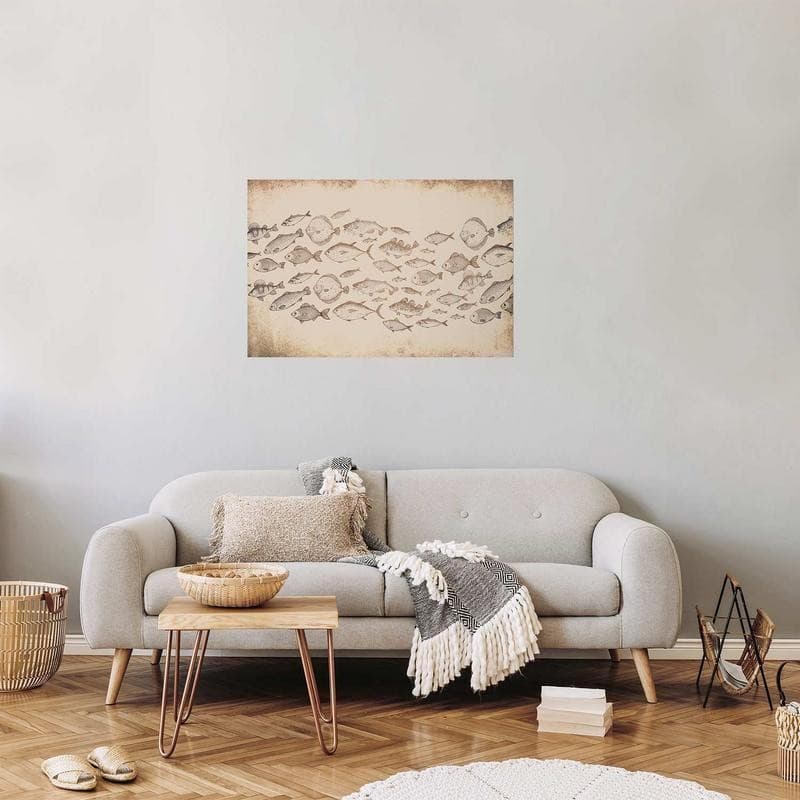 Poster - Subtle Little Fish in Poster e stampe Collezione Casa - Trebisacce, commercioVirtuoso.it