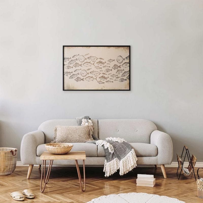 Poster - Subtle Little Fish in Poster e stampe Collezione Casa - Trebisacce, commercioVirtuoso.it